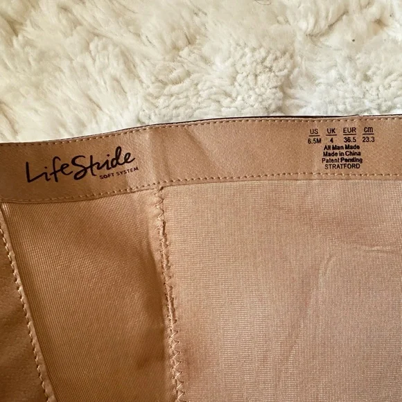 Lifestride Stratford Brown Crocodile Boot; size 6.5 - Picture 3 of 8